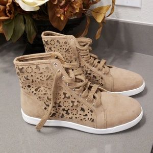 High top sneakers